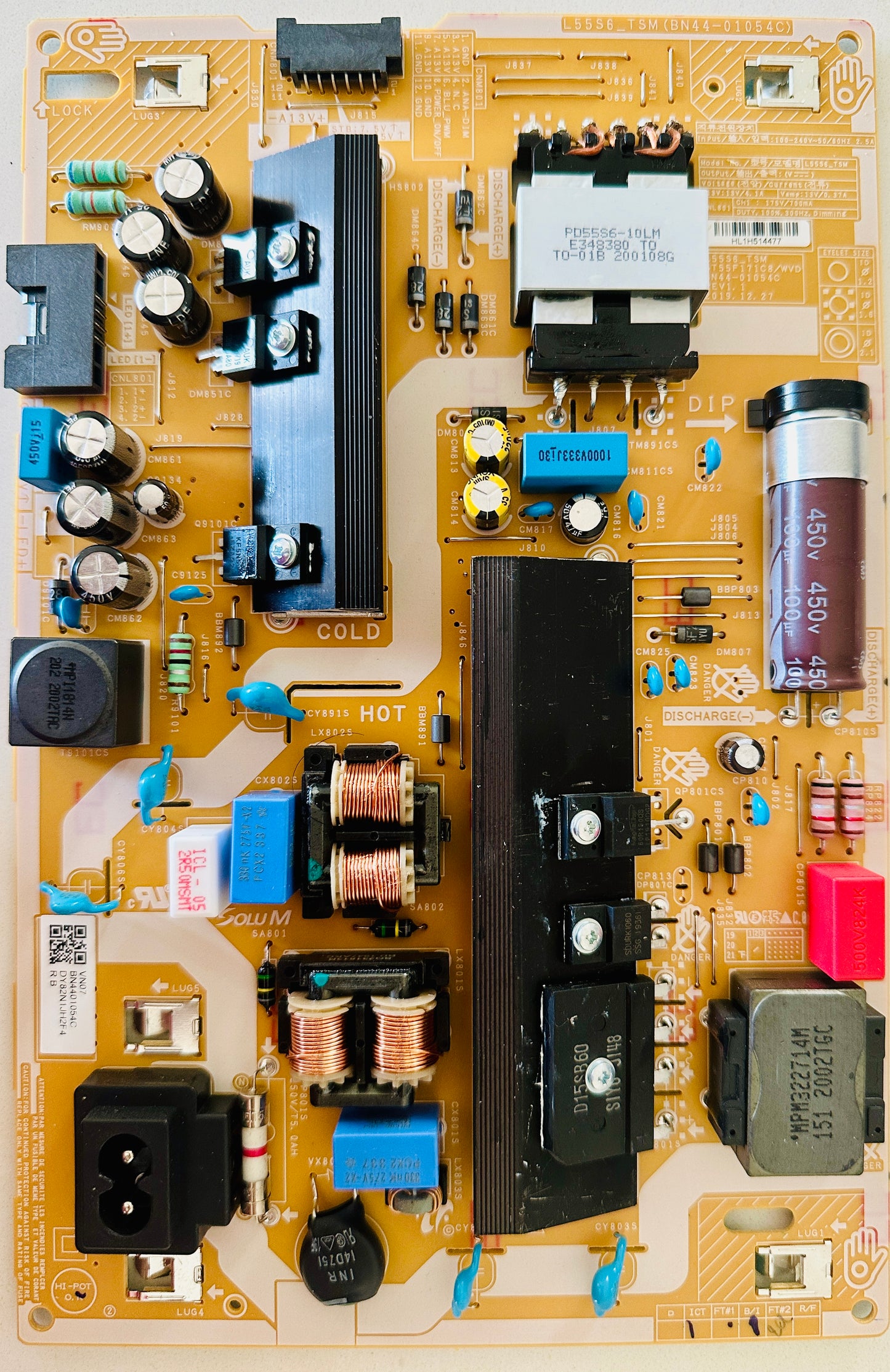 SAMSUNG UN58TU7000FXZA TV MAIN POWER SUPPLY BOARD
