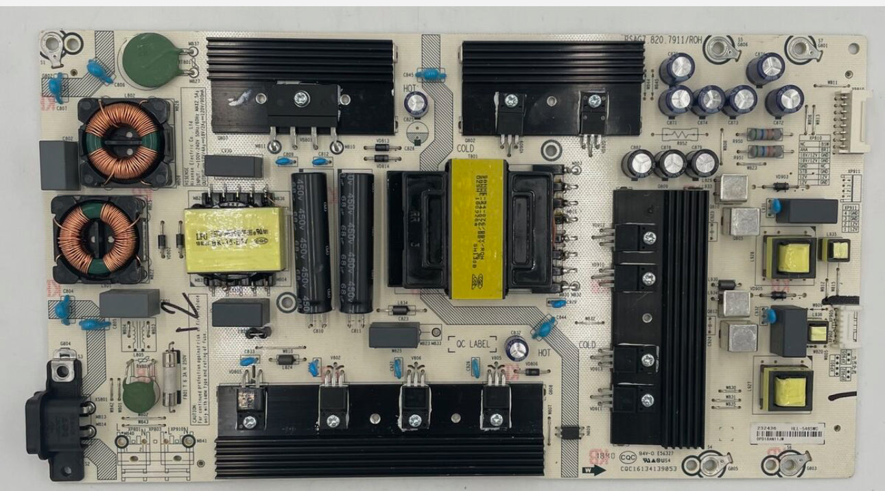 HISENSE 65R6E TV MAIN POWER SUPPLY BOARD