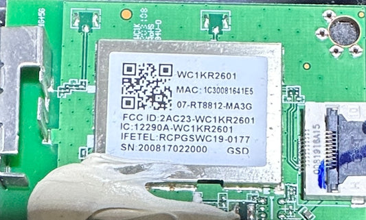 RCA RTRU5028-E-CA TV WIFI MODULE